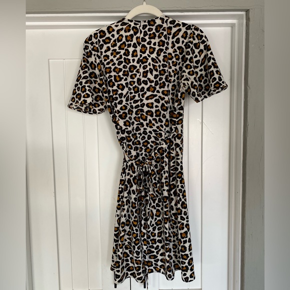 Show Me Your Mumu x Heather McMahan cheetah wrap dress - Picture 2 of 3